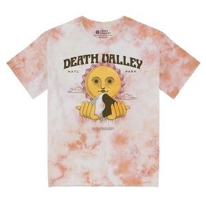 Parks Project Death Valley Hypno Sun Pink Tie Dye T-shirt, Size Small